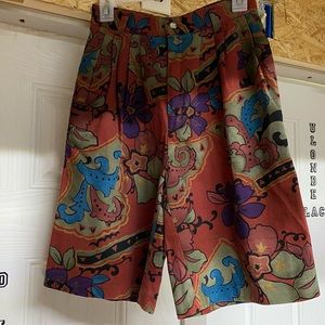 Vintage Breeches High Waist Short